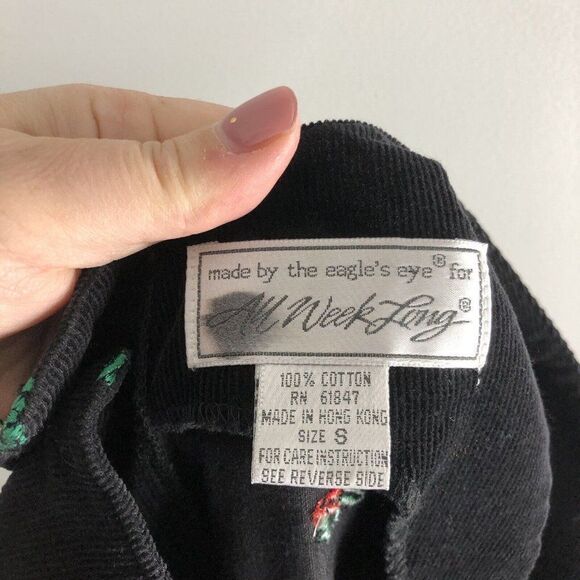 Made By Eagle Eye For All Week Long Size Small Corduroy Dress Holly Christmas - Picture 13 of 15